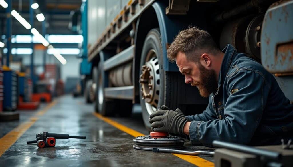 Comment assurer la maintenance des rotules d'essieu sur une flotte de camions