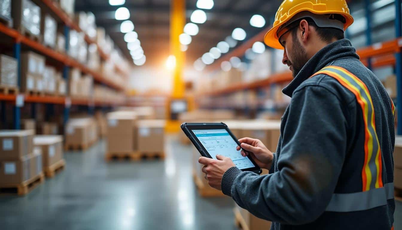 Comprendre le fonctionnement des tablettes industrielles en logistique