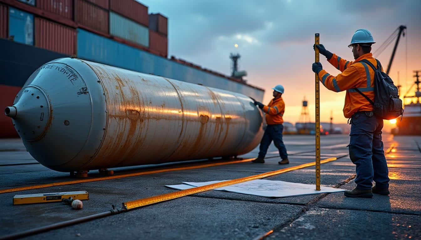 Illustration: Comprendre les dimensions standards du conteneur de 30 pieds