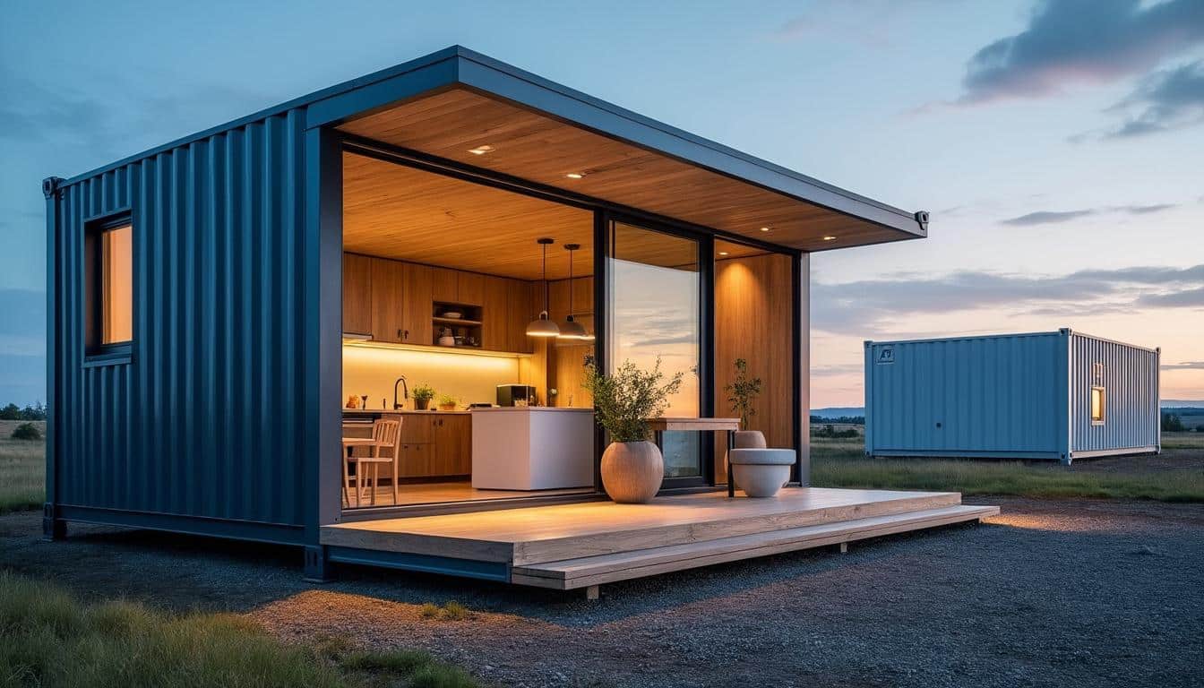 Illustration: Comprendre ce qu’est un container aménagé et ses formats standards