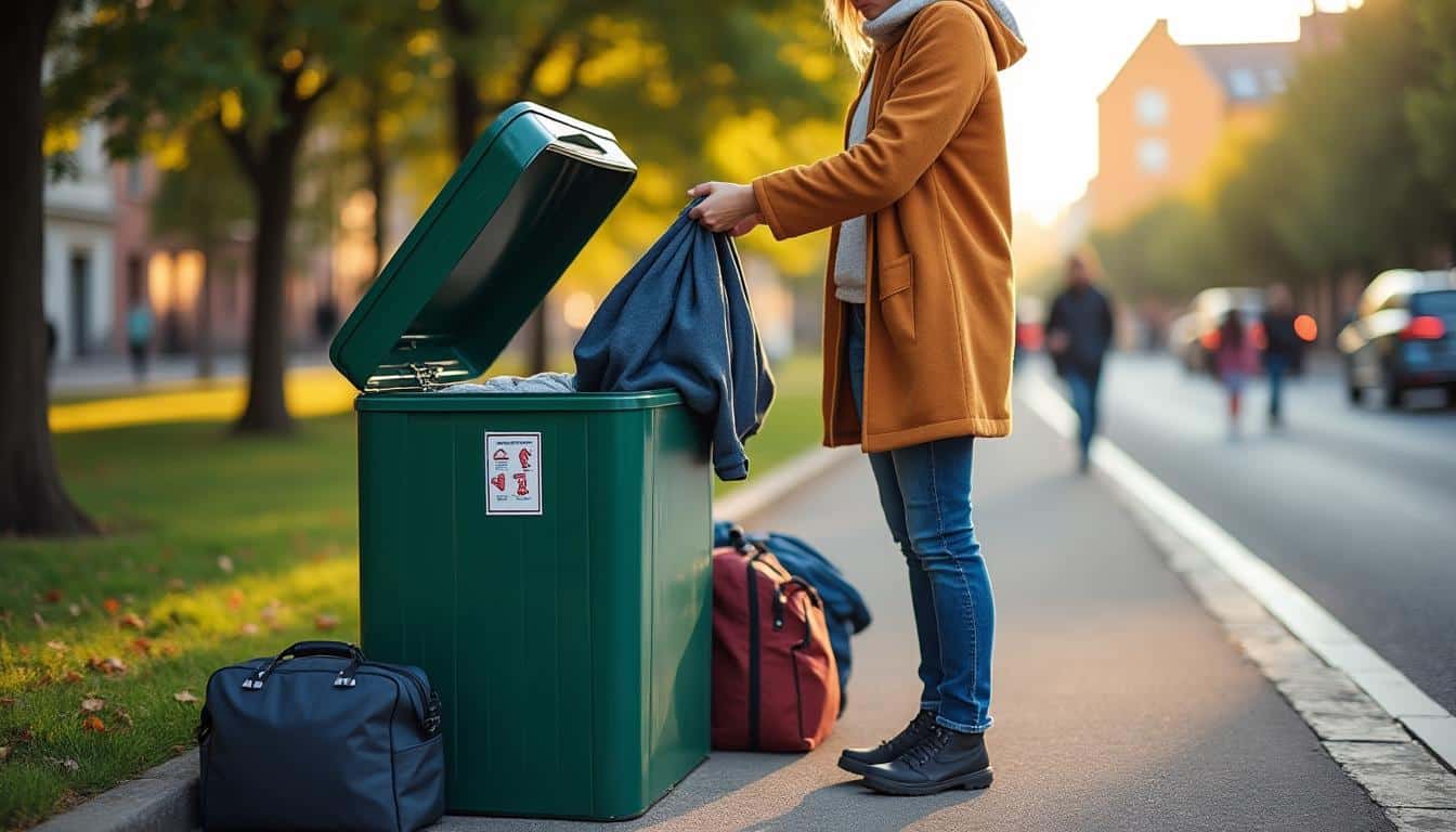 Conteneur relais de vêtements : guide pratique pour recycler facilement