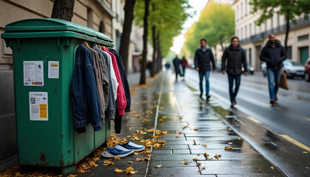 Benne à vêtements autour de moi : guide pour recycler facilement