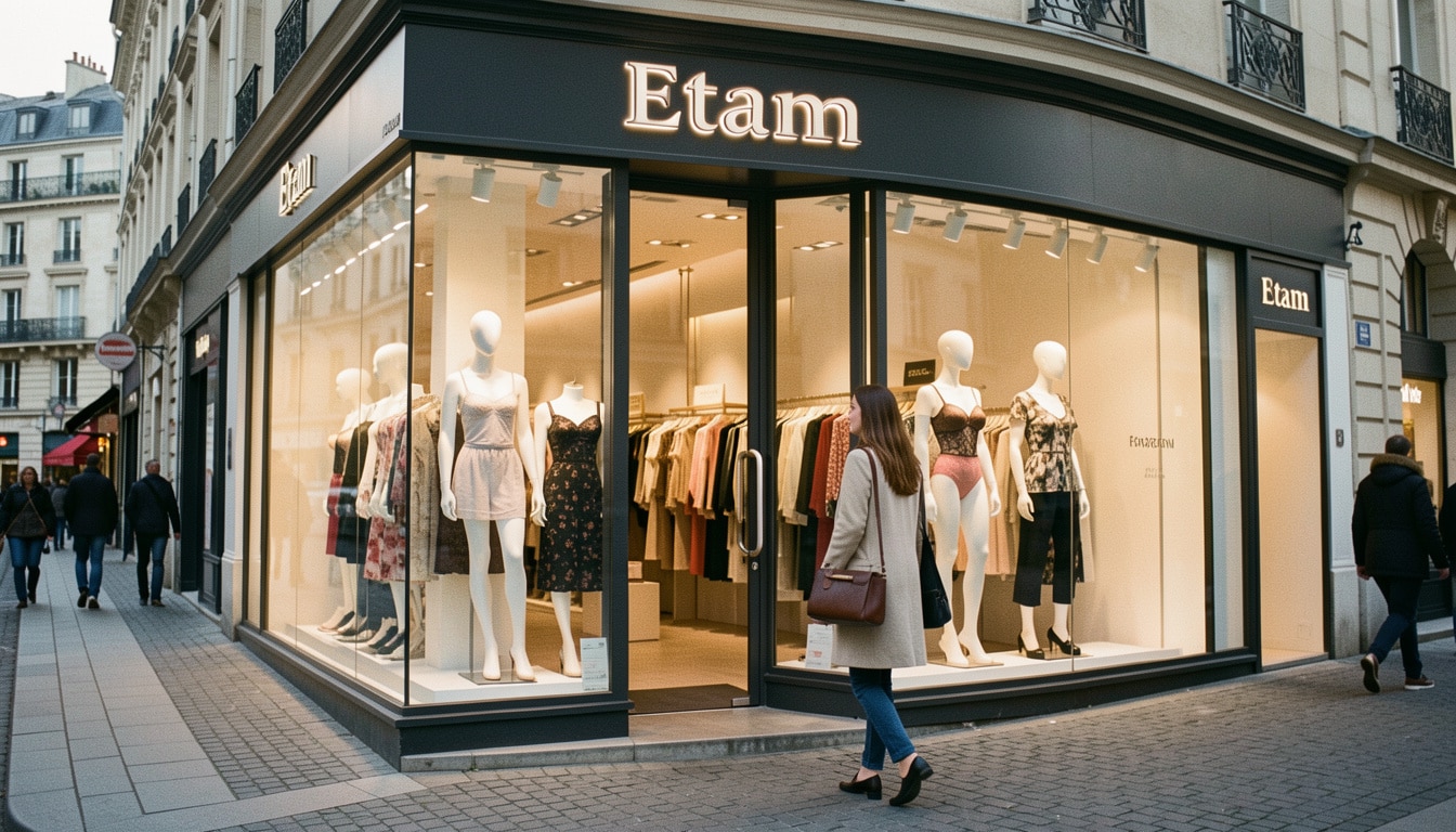 Etam : histoire, activités et repères officiels